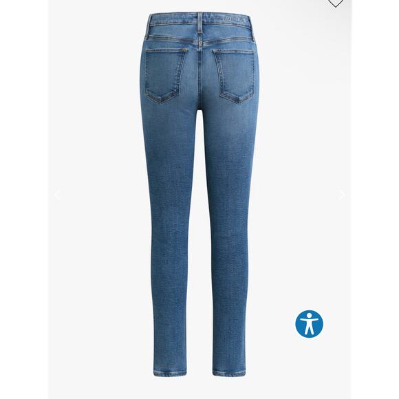 FAVORITE DAUGHTER The Erin High Rise Slim Straight classic denim jeans 32 - Picture 6 of 12